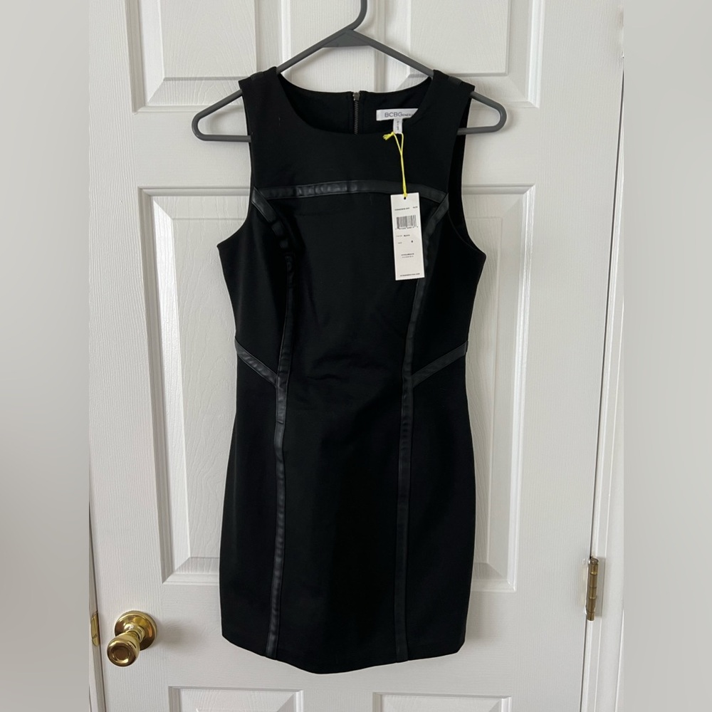 BCBG generation formal black mini dress